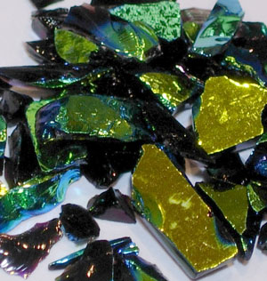 90 COE Dichroic Black Frit 2 ounces