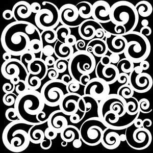 96 Etched Pattern #109 on Thin