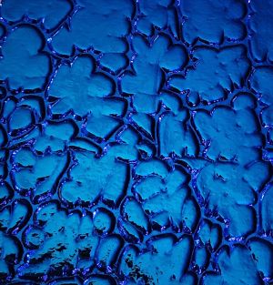 90 Pink Teal CBS Dichroic on Figure C Thin Black Glass