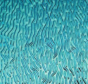 90 Red Silver Blue Dichroic on Stream X Thin Glass